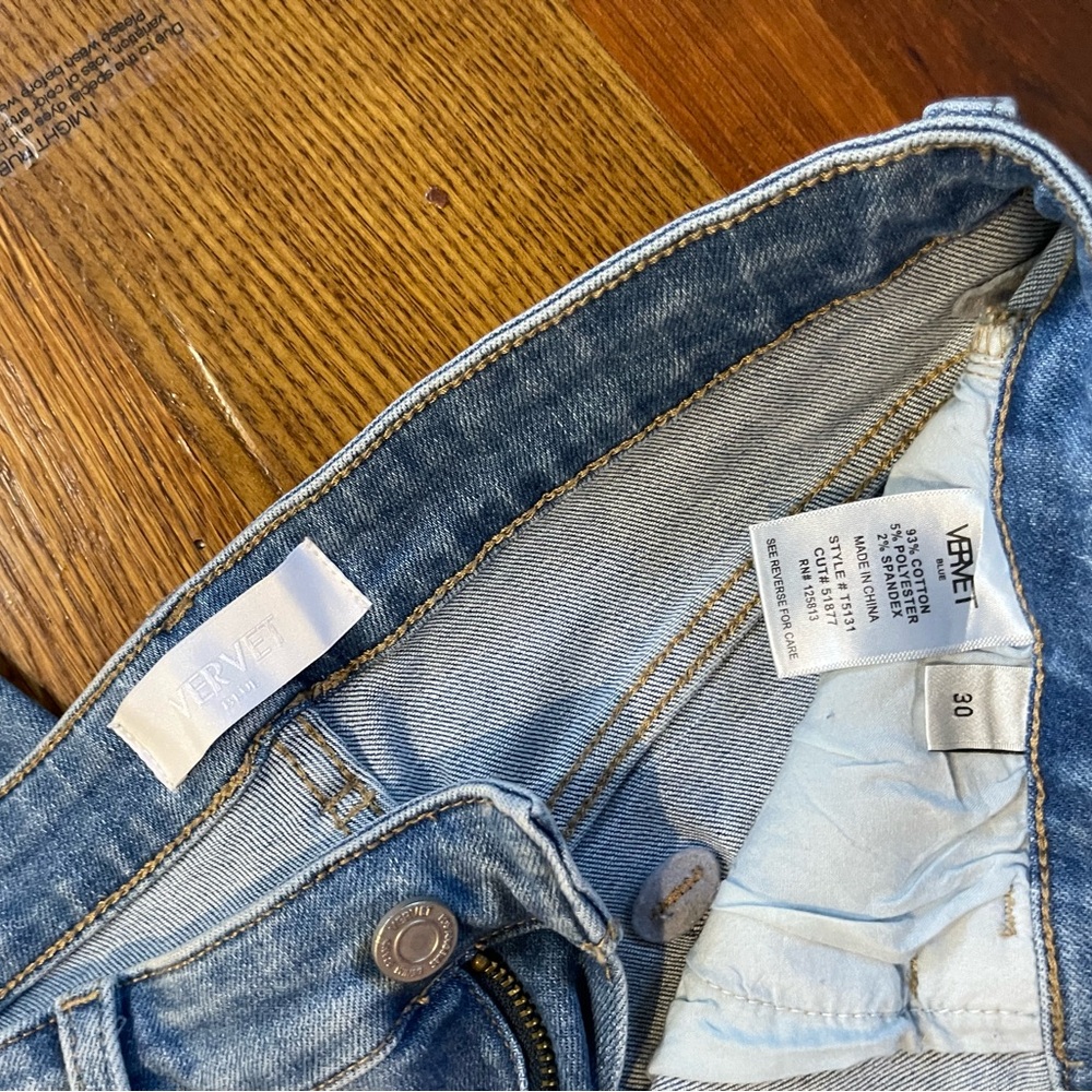 Jeans vervet size 30, never worn
